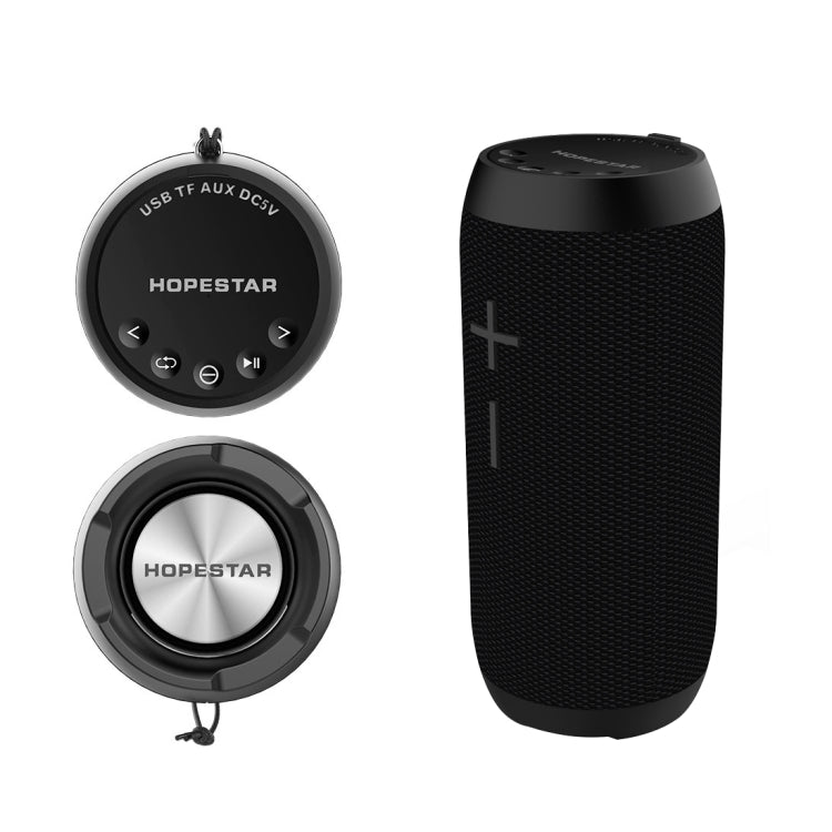 HOPESTAR P7 Mini Portable Rabbit Wireless Bluetooth Speaker, Built-in Mic, Support AUX / Hand Free Call / FM / TF(Black)