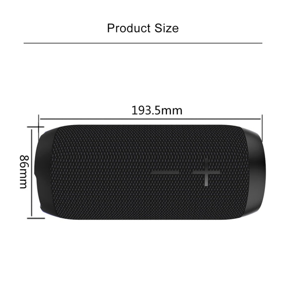 HOPESTAR P7 Mini Portable Rabbit Wireless Bluetooth Speaker, Built-in Mic, Support AUX / Hand Free Call / FM / TF(Black)