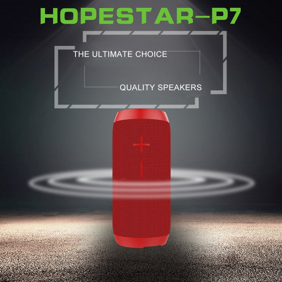 HOPESTAR P7 Mini Portable Rabbit Wireless Bluetooth Speaker, Built-in Mic, Support AUX / Hand Free Call / FM / TF(Grey)