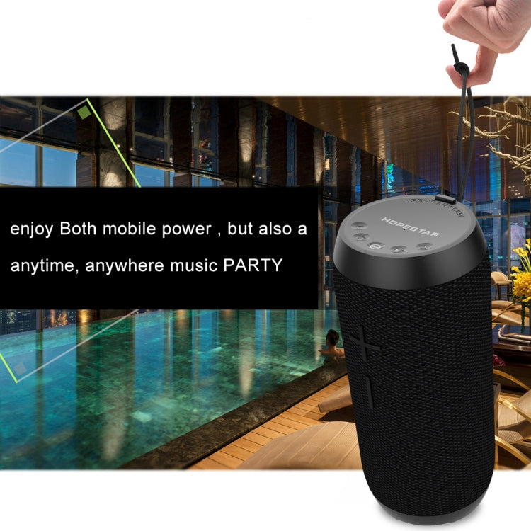 HOPESTAR P7 Mini Portable Rabbit Wireless Bluetooth Speaker, Built-in Mic, Support AUX / Hand Free Call / FM / TF(Grey)