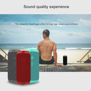 HOPESTAR P7 Mini Portable Rabbit Wireless Bluetooth Speaker, Built-in Mic, Support AUX / Hand Free Call / FM / TF(Grey)