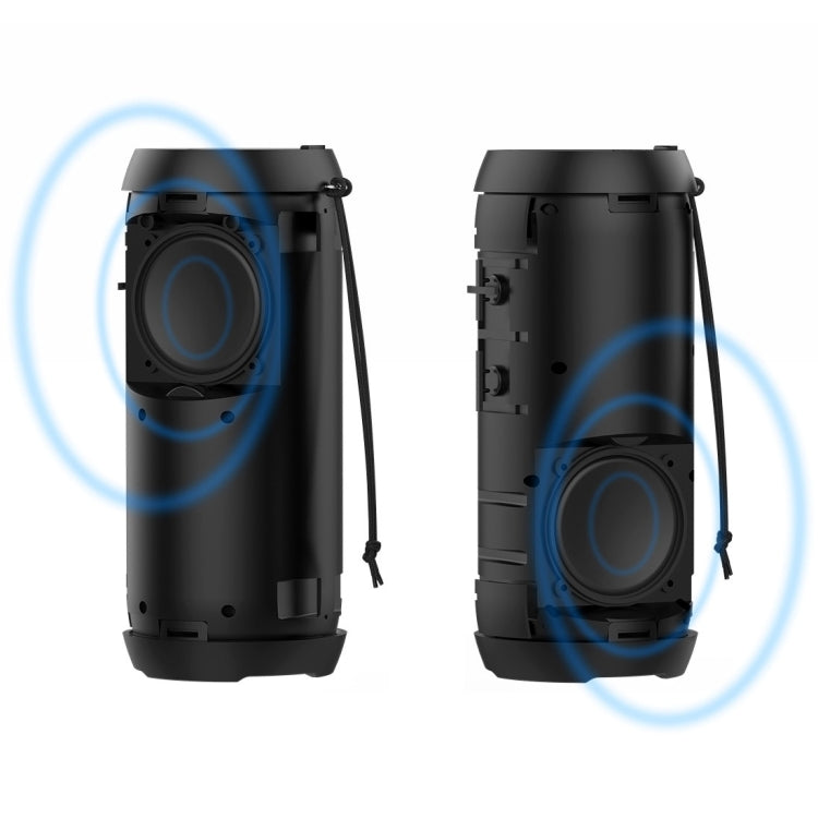 HOPESTAR P7 Mini Portable Rabbit Wireless Bluetooth Speaker, Built-in Mic, Support AUX / Hand Free Call / FM / TF(Grey)