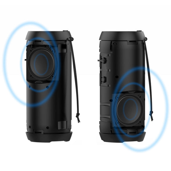 HOPESTAR P7 Mini Portable Rabbit Wireless Bluetooth Speaker, Built-in Mic, Support AUX / Hand Free Call / FM / TF(Grey)