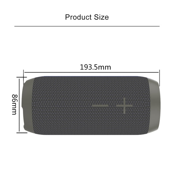 HOPESTAR P7 Mini Portable Rabbit Wireless Bluetooth Speaker, Built-in Mic, Support AUX / Hand Free Call / FM / TF(Grey)
