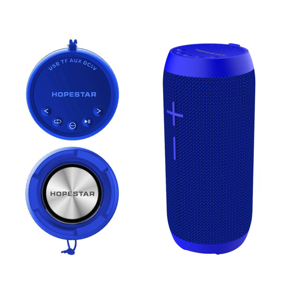 HOPESTAR P7 Mini Portable Rabbit Wireless Bluetooth Speaker, Built-in Mic, Support AUX / Hand Free Call / FM / TF(Blue)
