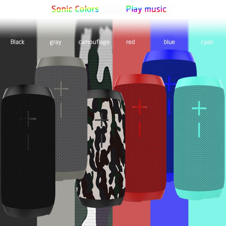 HOPESTAR P7 Mini Portable Rabbit Wireless Bluetooth Speaker, Built-in Mic, Support AUX / Hand Free Call / FM / TF(Grey)