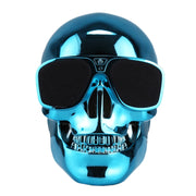 Sunglasses Skull Bluetooth Stereo Speaker, for iPhone, Samsung, HTC, Sony and other Smartphones (Blue)