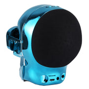 Sunglasses Skull Bluetooth Stereo Speaker, for iPhone, Samsung, HTC, Sony and other Smartphones (Blue)