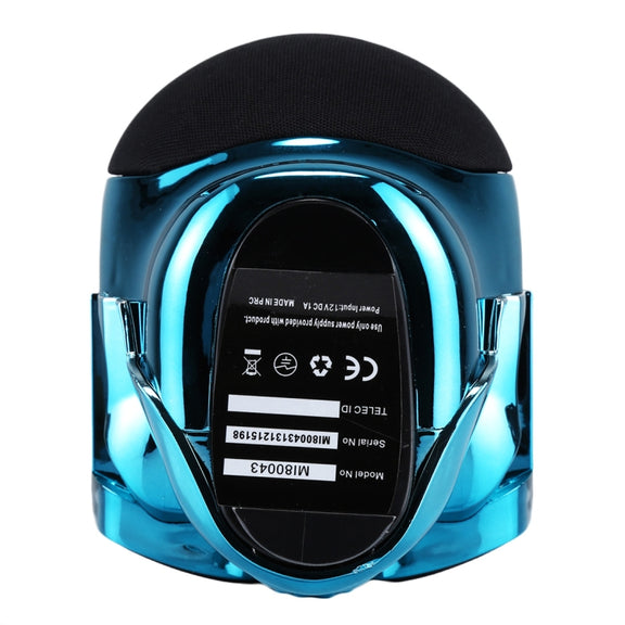 Sunglasses Skull Bluetooth Stereo Speaker, for iPhone, Samsung, HTC, Sony and other Smartphones (Blue)