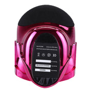 Sunglasses Skull Bluetooth Stereo Speaker, for iPhone, Samsung, HTC, Sony and other Smartphones (Red)