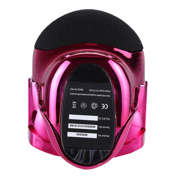 Sunglasses Skull Bluetooth Stereo Speaker, for iPhone, Samsung, HTC, Sony and other Smartphones (Red)