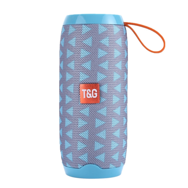 T&G TG106 Portable Wireless Bluetooth V4.2 Stereo Speaker with Handle, Built-in MIC, Support Hands-free Calls & TF Card & AUX IN & FM, Bluetooth Distance: 10m