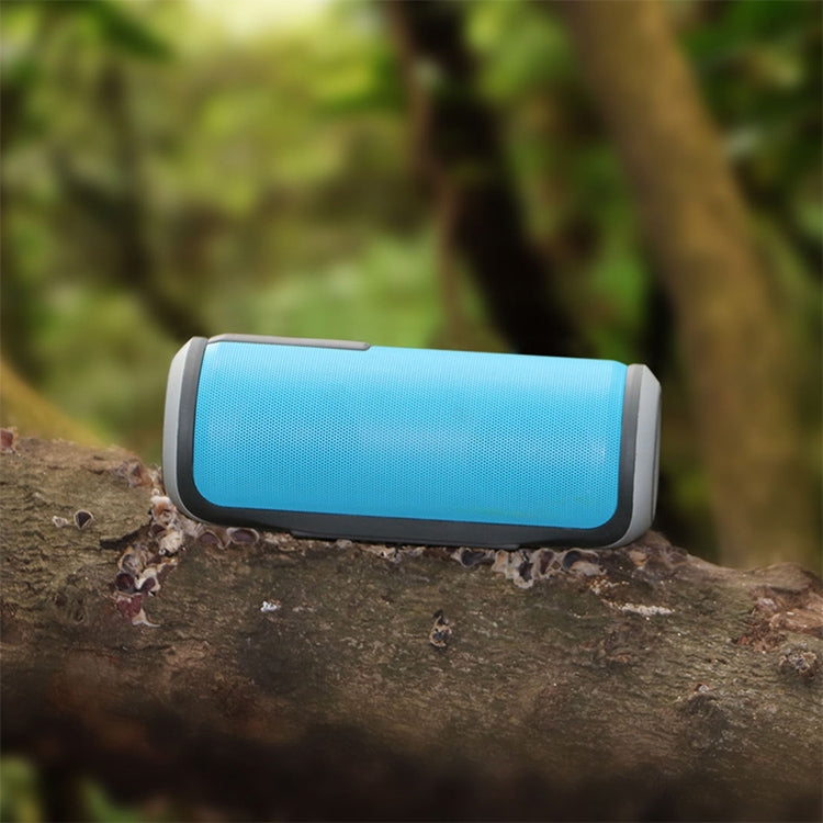 W-KING X6 Portable Water-resistant Bluetooth 4.0 Stereo Speaker(Blue)