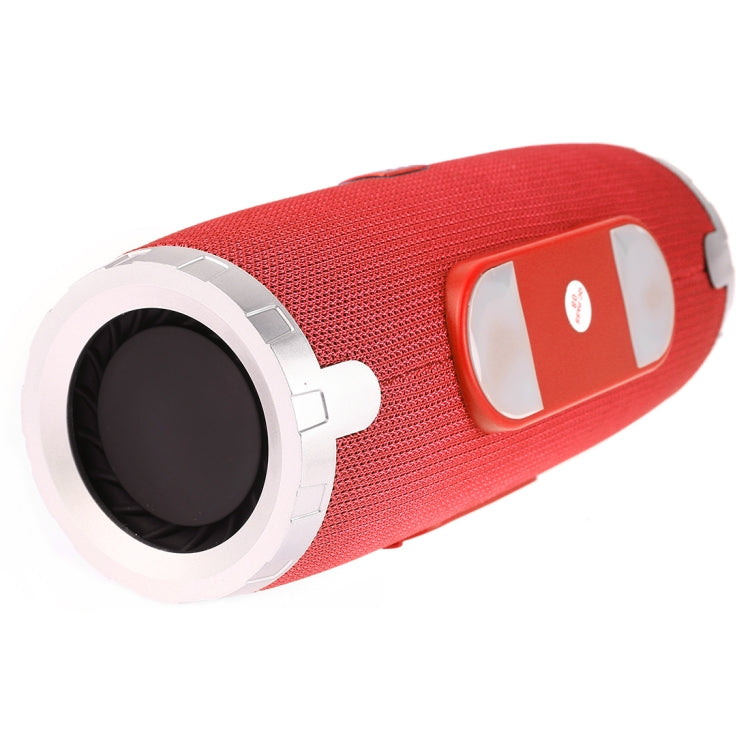 T&G TG109 Portable Wireless Bluetooth V4.2 Stereo Speaker with Handle, Built-in MIC, Support Hands-free Calls & TF Card & AUX IN & FM(Red)