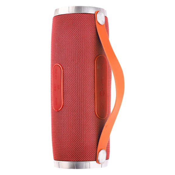 T&G TG109 Portable Wireless Bluetooth V4.2 Stereo Speaker with Handle, Built-in MIC, Support Hands-free Calls & TF Card & AUX IN & FM(Red)
