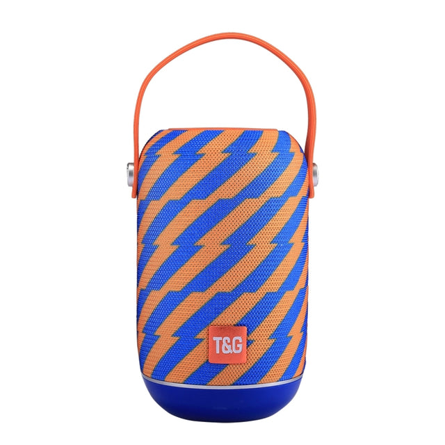 T&G TG107 Portable Wireless Bluetooth V4.2 Stereo Speaker with Handle, Built-in MIC, Support Hands-free Calls & TF Card & AUX IN & FM, Bluetooth Distance: 10m