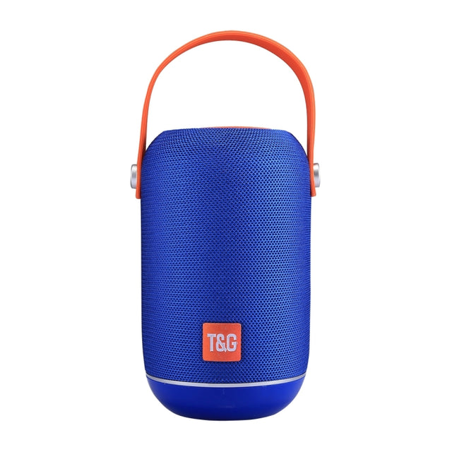 T&G TG107 Portable Wireless Bluetooth V4.2 Stereo Speaker with Handle, Built-in MIC, Support Hands-free Calls & TF Card & AUX IN & FM, Bluetooth Distance: 10m