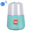 T&G TG168 Portable Wireless Bluetooth V5.0 Stereo Speaker with Handle, Built-in MIC, Support Flashing LED Light & TF Card & U Disk & AUX IN & FM(Cyan) - free shipping - PMC TechLife - Order now!