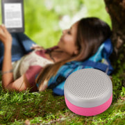 M227 Multifunctional Card Music Playback Bluetooth Speaker, Support Handfree Call & TF Card & AUX Audio Function(Magenta)