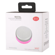 M227 Multifunctional Card Music Playback Bluetooth Speaker, Support Handfree Call & TF Card & AUX Audio Function(Magenta)