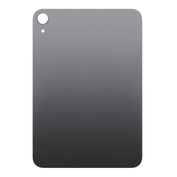 For iPad Mini 6 2021 WiFi Version Aluminum Alloy Back Battery Cover(Black)