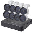 A8B2 8Ch Bullet IP Camera NVR Kit, Support Night Vision / Motion Detection, IR Distance: 20m - free shipping - PMc TechLife - Order now!