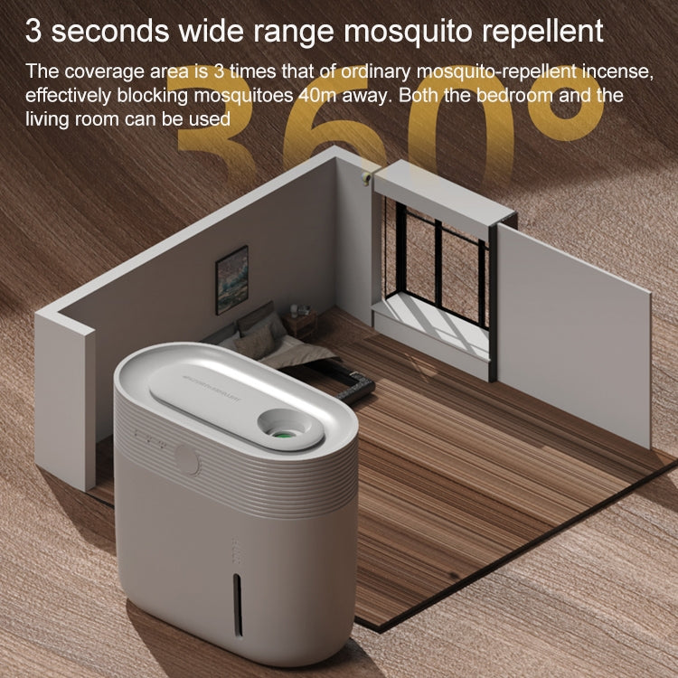 MQ027 5W Mosquito Repellent Star Electric Mosquito Repellent (White)