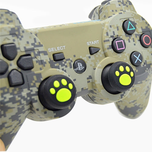 4 PCS Cute Cat Paw Silicone Protective Cover for PS4 / PS3 / PS2 / XBOX360 / XBOXONE / WIIU Gamepad Joystick(Pink)