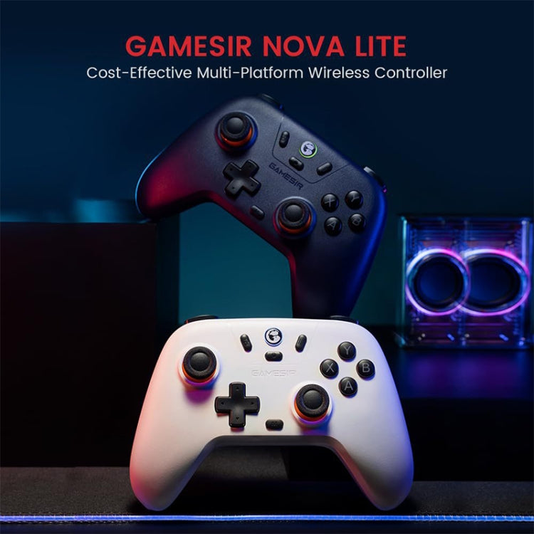 GameSir Nova Lite PC T4N Lite Bluetooth Wireless Gamepad Game Controller for Nintendo Switch (Dark Purple)