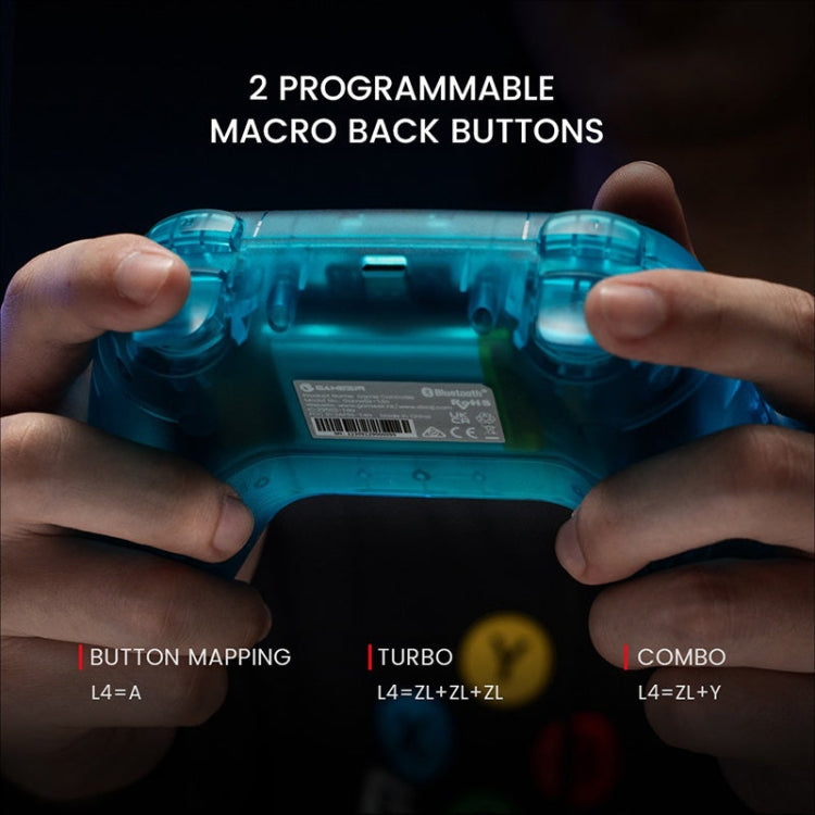 GameSir Nova NS T4N Wireless Gamepad Game Controller for Nintendo Switch (Green)