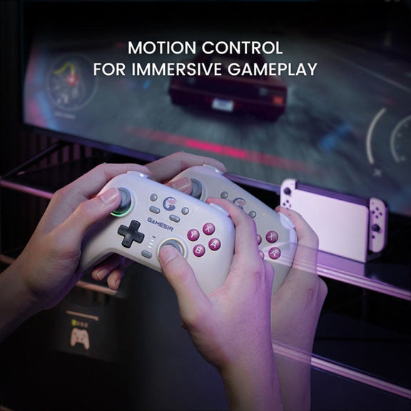 GameSir Nova NS T4N Wireless Gamepad Game Controller for Nintendo Switch (White)