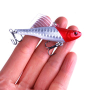 HENGJIA Fast-sinking Fishing Lures Bait 6.5cm/17.2g Wings VIB Pencil Lures Kit