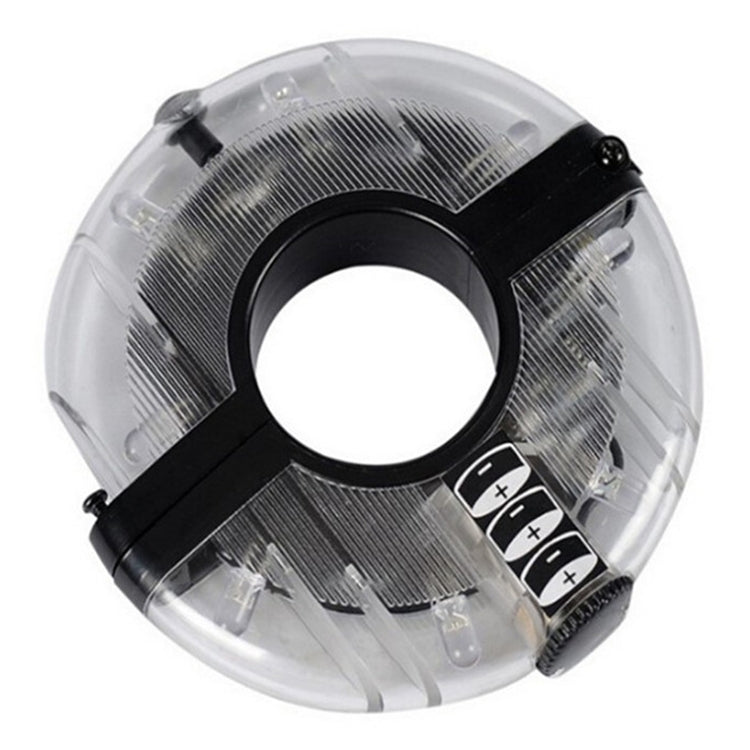 A108 Bicycle Decor Water-resistant Flower Drum Lamp Dazzle Warning Lamp, Size: 9.5*1.7cm