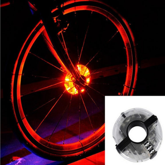 A108 Bicycle Decor Water-resistant Flower Drum Lamp Dazzle Warning Lamp, Size: 9.5*1.7cm