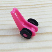 10 PCS Multiple Color Plastic Fishing Rod Pole HooK Keeper Lure Spoon Bait Holder , Random Color Delivery