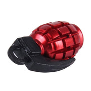 4 PCS Universal Car Tire Valve Caps(Red)