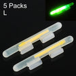 5 Packs OCEAN SUN Clip-On Luminous Float Night Fishing Light Stick, L, Fits Rod Tip 2.7-3.2mm - Fishing Float by PMC TechLife | Online Shopping South Africa | PMC TechLife | Buy Now Pay Later Mobicred