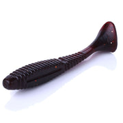 HENGJIA SO0215P 5 PCS 7.5cm/5.5g  Screw Tail Soft Fishing Lure Artificial Baits