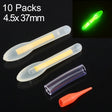 10 Packs OCEAN SUN Bulb Shape Luminous Float Night Fishing Light Stick, Visibility: 50m, Size: 4.5 x 37mm - Fishing Float by PMC TechLife | Online Shopping South Africa | PMC TechLife | Buy Now Pay Later Mobicred