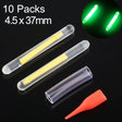 10 Packs OCEAN SUN Luminous Float Night Fishing Light Stick, Visibility: 30m, Size: 4.5 x 37mm - Fishing Float by PMC TechLife | Online Shopping South Africa | PMC TechLife | Buy Now Pay Later Mobicred