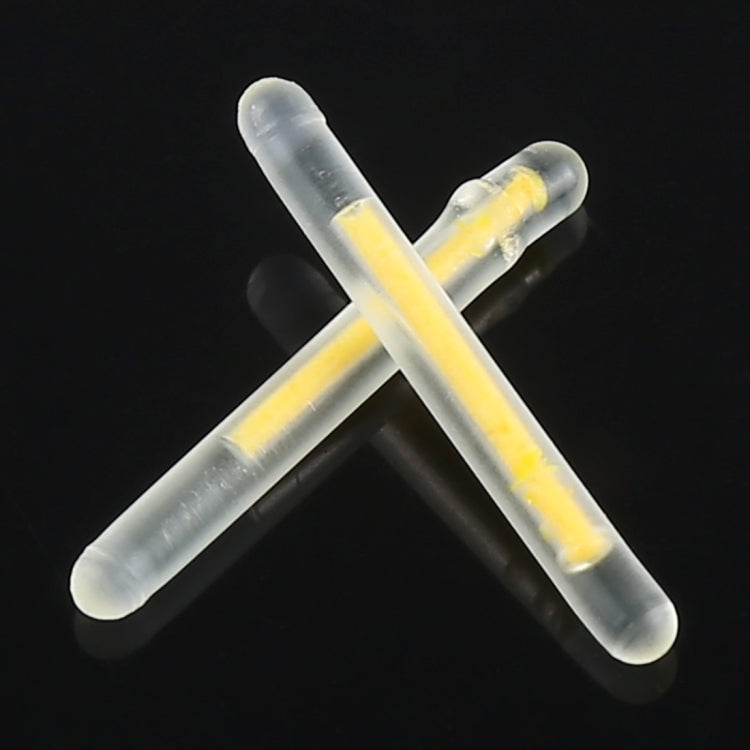 10 Packs OCEAN SUN Ultrafine Luminous Float Night Fishing Light Stick, Visibility: 15m, Size: 2.2 x 20mm