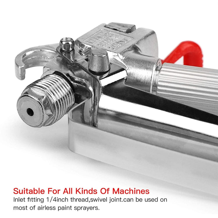 High Pressure Airless Sprayer Spray Gun & Nozzle Holder & Nozzle  Set , Paint Sprayer Sprayer Accessories (Red)