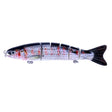 HENGJIA JM026 6# 12.7cm 22g Multi-section Plastic Hard Baits Artificial Fishing Lures with Treble Hook, Random Color Delivery - Fishing Lures by HENGJIA | Online Shopping South Africa | PMC TechLife | Buy Now Pay Later Mobicred