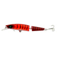 HENGJIA JM007-X 14cm 20.2g 2-section Plastic Hard Baits Artificial Fishing Lures with Treble Hook, Random Color Delivery - free shipping - PMC TechLife - Order now!