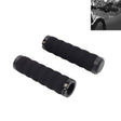 2 PCS AG30 Bicycle MTB Bike Lock-on Comfort Sponge Handlebar Hand-Stitched Grips(Black) - Bicycle Grips by PMC TechLife | Online Shopping South Africa | PMC TechLife | Buy Now Pay Later Mobicred