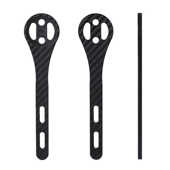 TOSEEK Full Carbon Fiber Road Bicycle Code Table Holder For Garmin Series(Gloss)