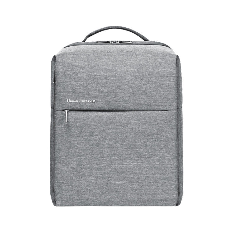 Original Xiaomi Water-resistant Simple Backpack Laptop Bag for 15.6 inch Laptop(Light Grey)