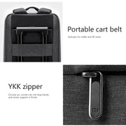 Original Xiaomi Water-resistant Simple Backpack Laptop Bag for 15.6 inch Laptop(Light Grey)