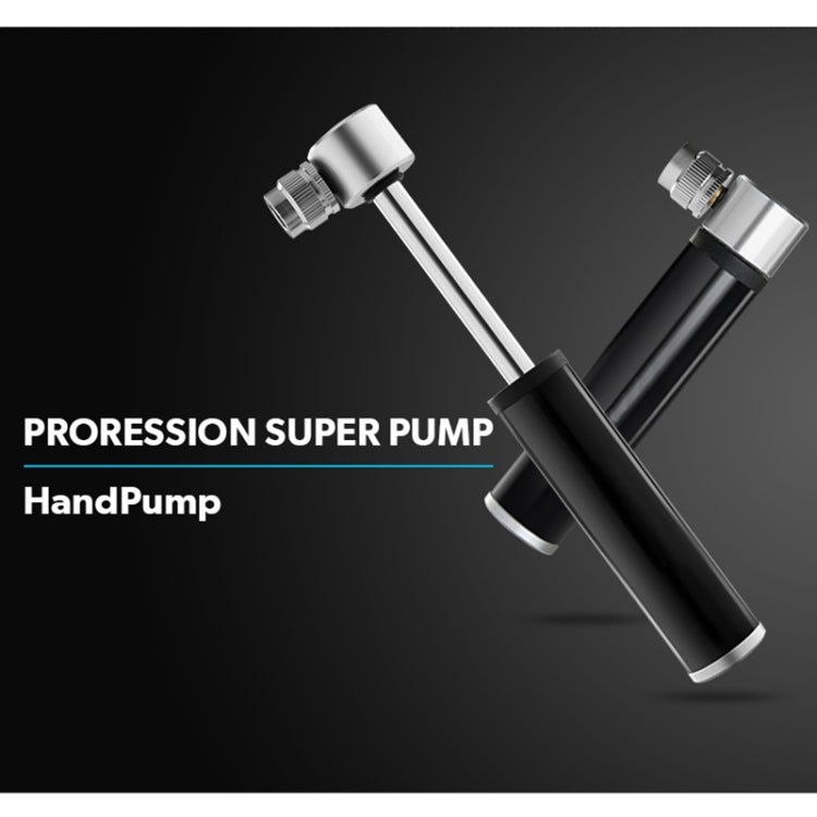 Manual Mini Portable Bicycle Aluminum Alloy Pump + Plastic glue-free tire patch + Tire lever (Black)