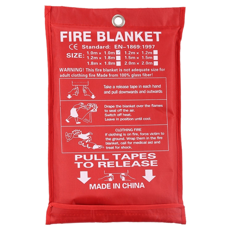 Emergency Survival Fire Blanket Shelter Safety Protector Extinguishers Tent, Size: 2��2m